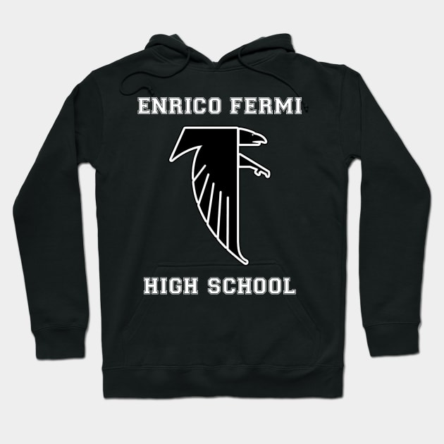 Enrico Fermi High School Hoodie by mijumiART